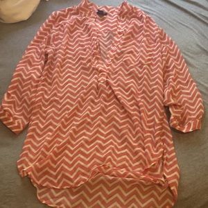 Rue 21 chevron blouse (M)